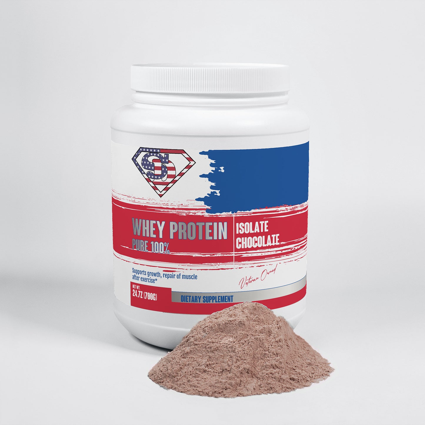 Pure3 100% Whey Protein Isolate (Chocolate)