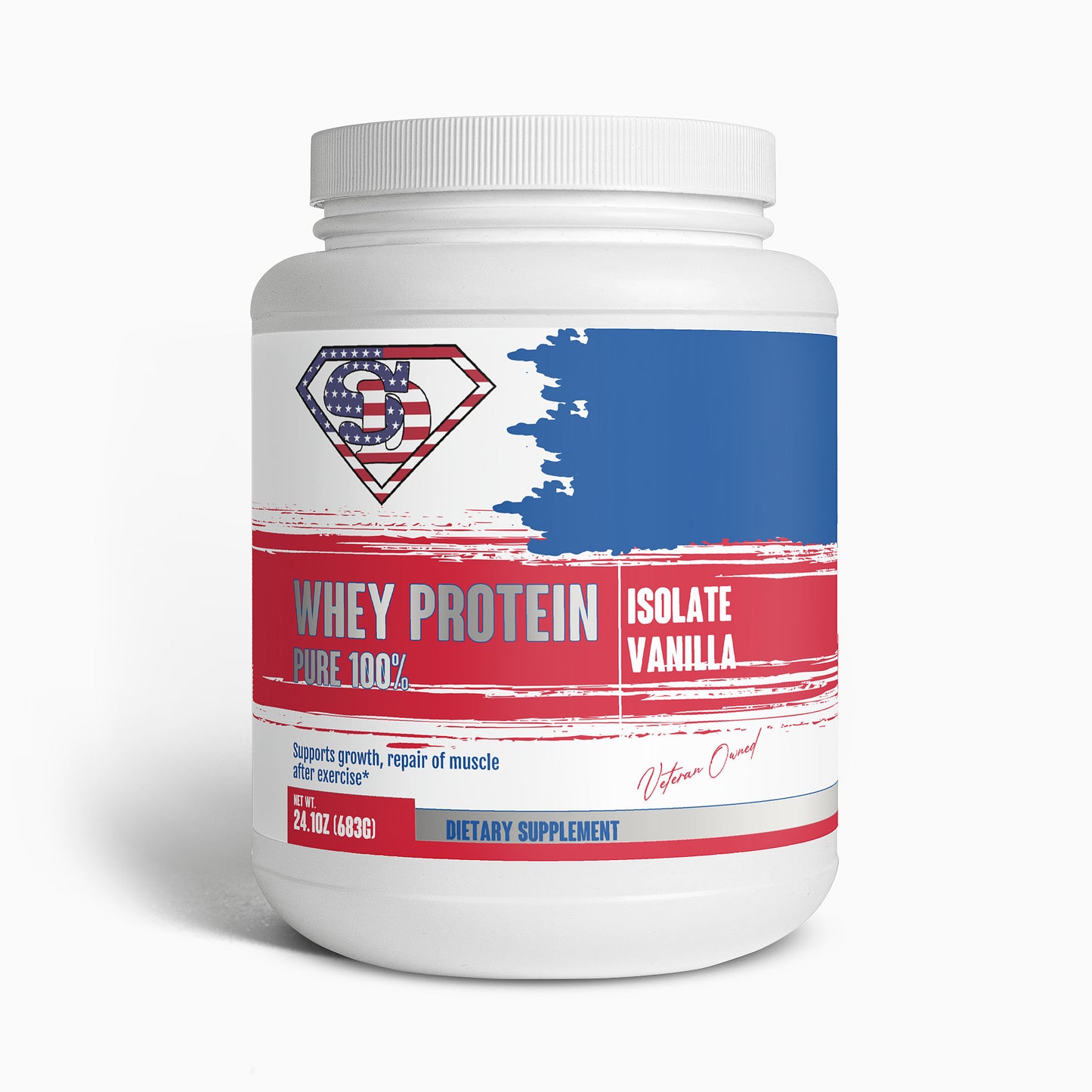Pure3 100% Whey Protein Isolate (Vanilla)