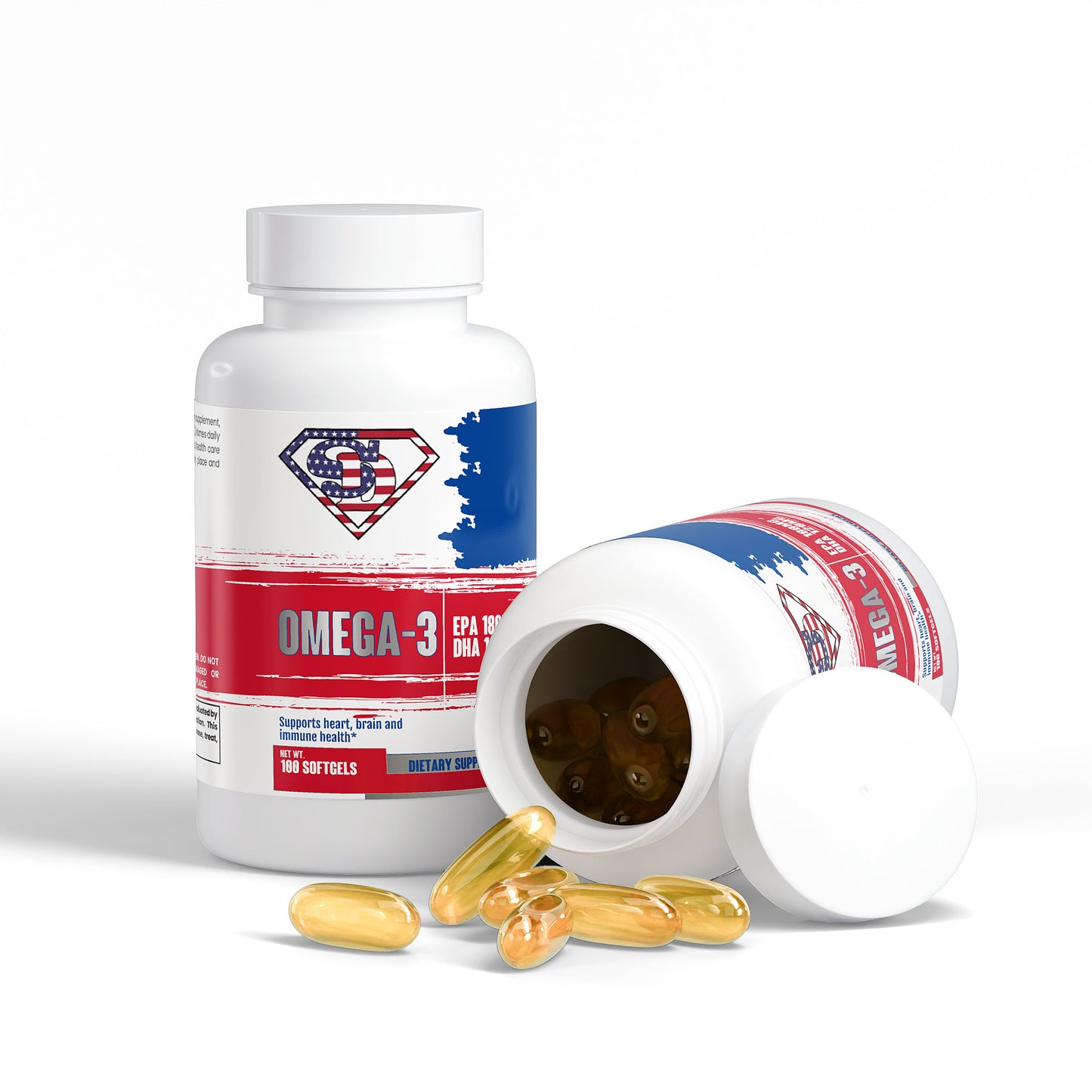 Omega-3 EPA 180mg + DHA 120mg